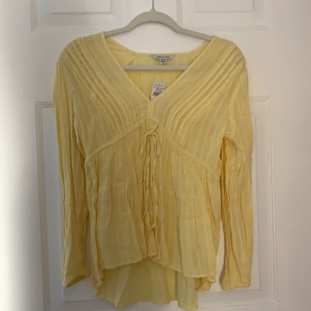 American Eagle Babydoll Top